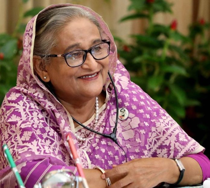 সভায় প্রধানমন্ত্রী শেখ হাসিনা