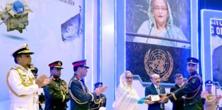 বাংলাদেশের শান্তিরক্ষীদের প্রশংসা শুনে গর্বে বুক ভরে যায়: প্রধানমন্ত্রী